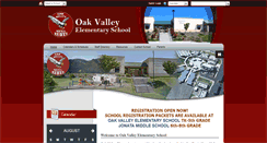 Desktop Screenshot of oakvalleyelem.org